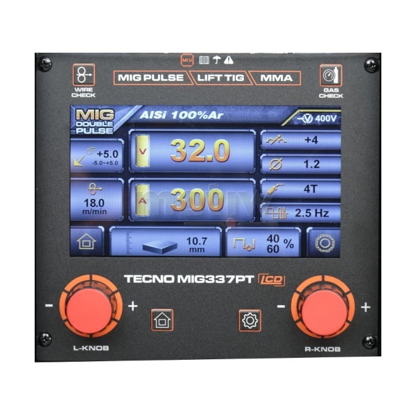 SPAWARKA IDEAL MIG TECNO 337 PULSE SYNERGIC + WÓZEK