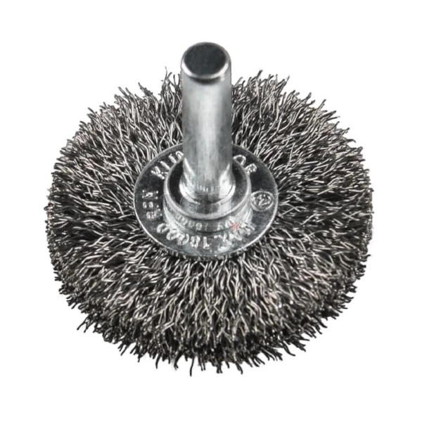 SZCZOTKA TARCZOWA TRZPIENIOWA KLINGSPOR BRS600W DRUT FALISTY INOX 70x16x6 mm 10szt.