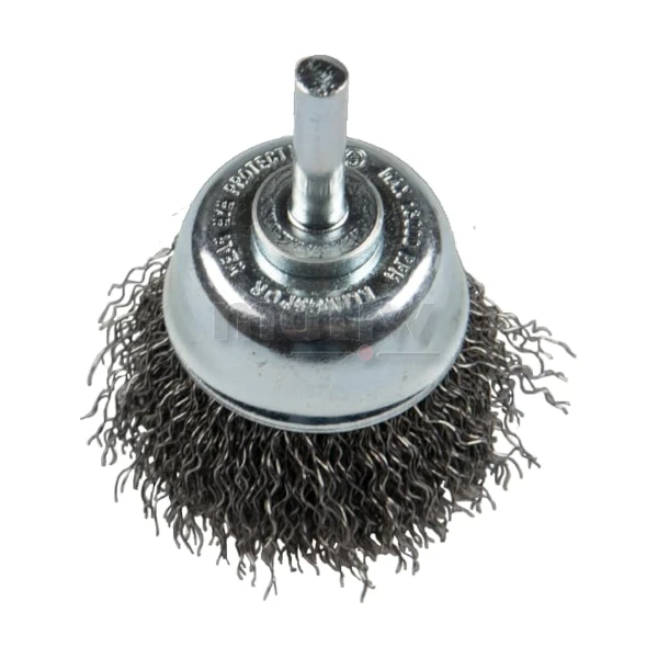 SZCZOTKA GARNKOWA TRZPIENIOWA KLINGSPOR BTS600W DRUT FALISTY STALOWY 50x6 mm 20szt.