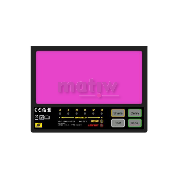 PRZYŁBICA SPAWALNICZA ESAB SAVAGE A41 ŻÓŁTA