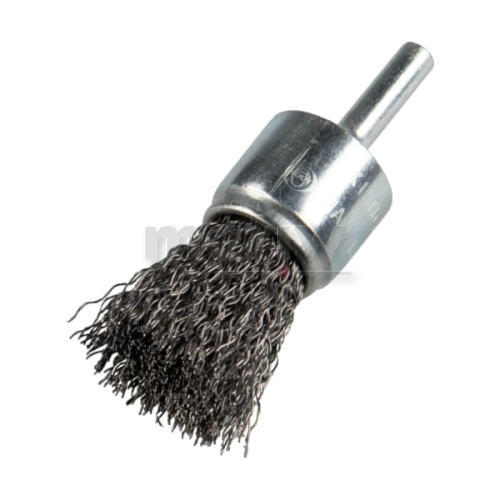 SZCZOTKA PĘDZELKOWA TRZPIENIOWA KLINGSPOR BPS600W DRUT FALISTY STALOWY 25x6 mm 10szt.