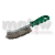 SZCZOTKA RĘCZNA Z PLASTIKOWYM UCHWYTEM KLINGSPOR BHP600 DRUT INOX ZIELONA 24szt.