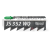 BRZESZCZOT DO WYRZYNARKI ZE STALI CHROMOWO-WANADOWEJ KLINGSPOR JS352WQ DO DREWNA 100x8x1,25 mm 5szt