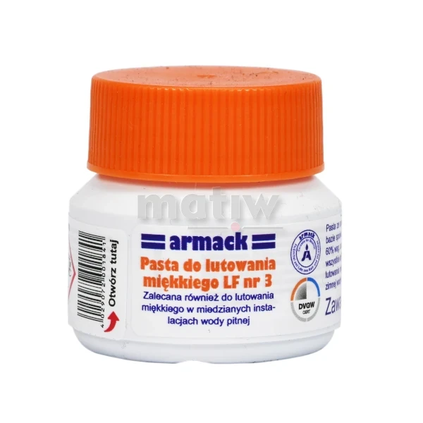 PASTA DO LUTOWANIA MIĘKKIEGO ARMACK LF NR 3 250G