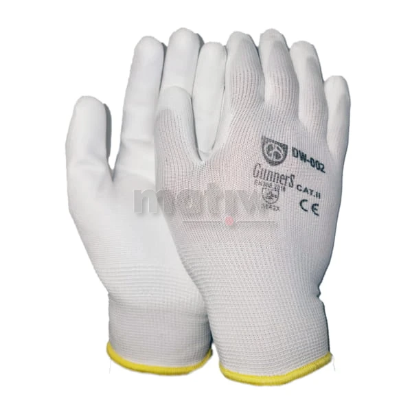 Rękawice robocze POWLEKANE PU poliuretanem Gunners DW-002, Rozmiar 10 - 12 par