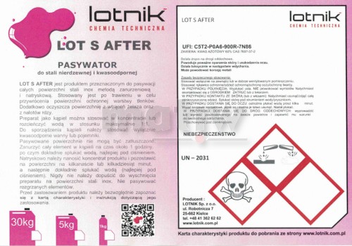 Preparat do pasywacji Inox Lot S After Lotnik 30 kg.jpg