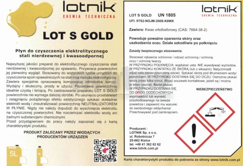 Preparat do czyszczenia stali Inox Lot S Gold Lotnik 1l.jpg
