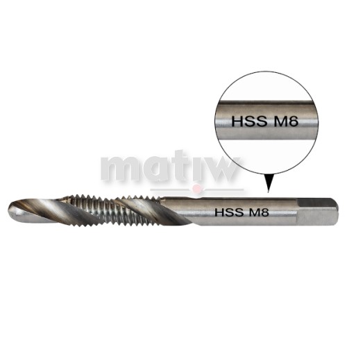 Wiertłogwintownik HSS FESTA – wiertło gwintujące 2w1 M8.jpg