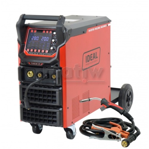 Spawarka migomat Ideal MIG TECNO MIG 281 S-Pulse Synergia wózek