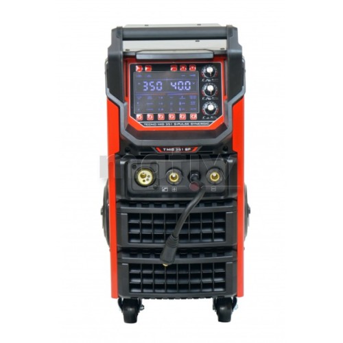 Spawarka Migomat Ideal MIG TECNO MIG 351 S-PULSE SYNERGIC Synergia wózek