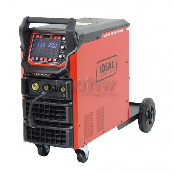 Spawarka Migomat Ideal MIG TECNO MIG 351 S-PULSE SYNERGIC Synergia wózek