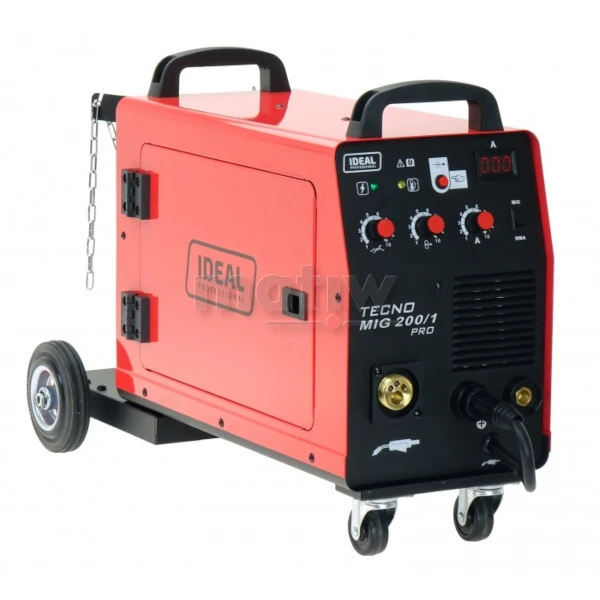 Spawarka Migomat Ideal MIG TECNO MIG 200 / 1 MMA 230V Pro wózek