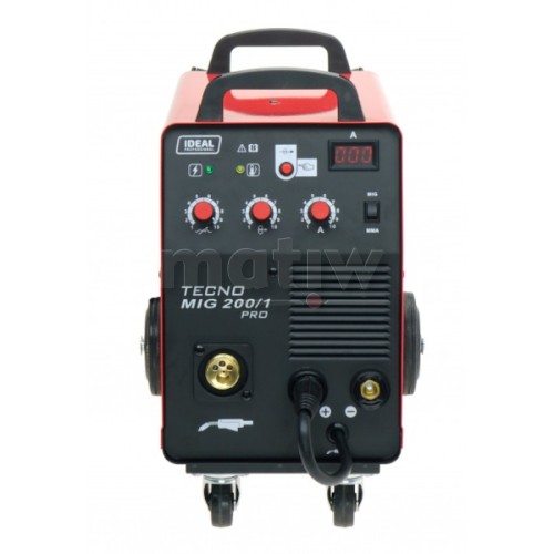 Spawarka Migomat Ideal MIG TECNO MIG 200 / 1 MMA 230V Pro wózek