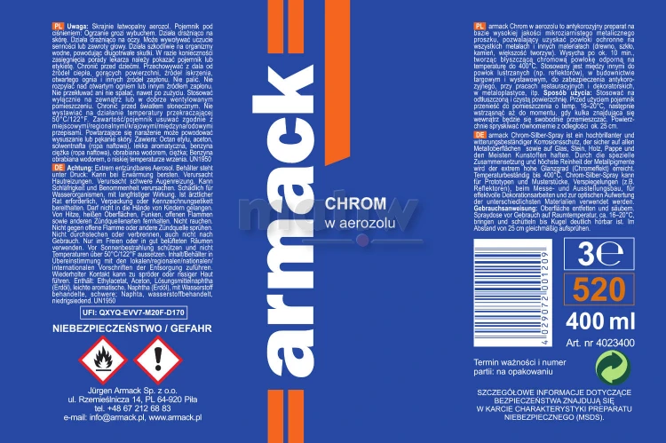 Chrom w aerozolu spray 400 ml Armack.jpg