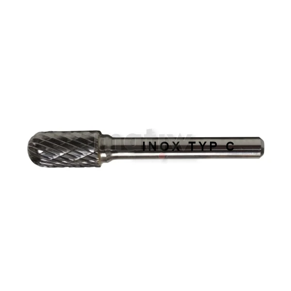 Frez pilnik trzpieniowy walcowy zaokrąglony typ C INOX 12 mm FESTA.jpg