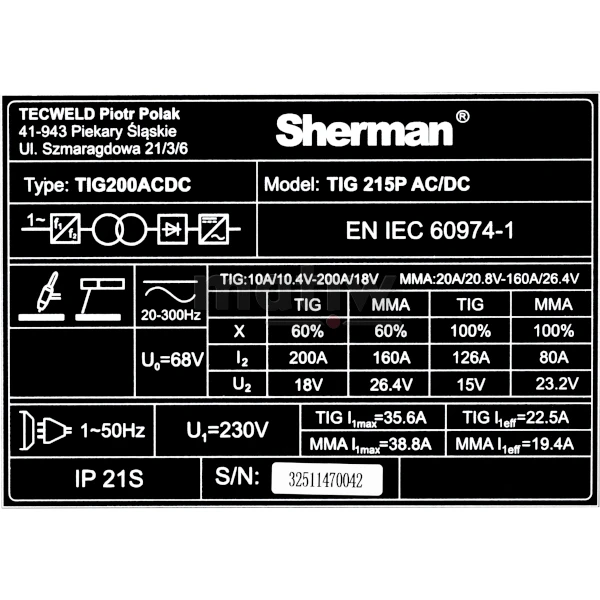 Spawarka inwertorowa TIG 215P AC/DC Sherman.jpg