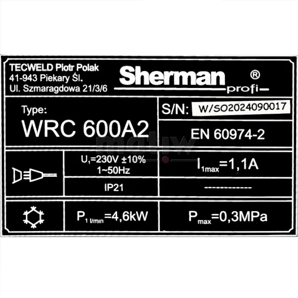 Chłodnica Sherman WRC 600A2 ALARM do uchwytów TIG MIG MAG.jpg