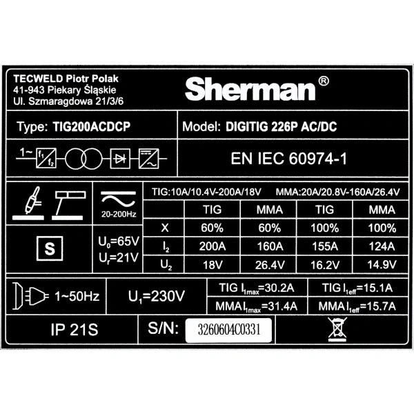 Spawarka inwerterowa TIG MMA ALUMINIUM Sherman DIGITIG 226P AC/DC.jpg