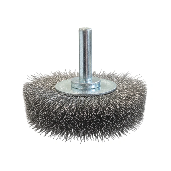 Szczotka druciana tarczowa 80 mm trzpień 6 mm INOX 0,3 mm wysokoobrotowa.jpg