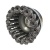 Szczotka druciana doczołowa 60 mm M14 Osborn stalowa 0,5 mm splatana.jpg