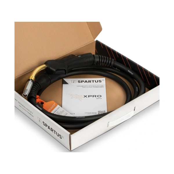 Uchwyt spawalniczy MIG MAG Spartus XPRO 240 4m