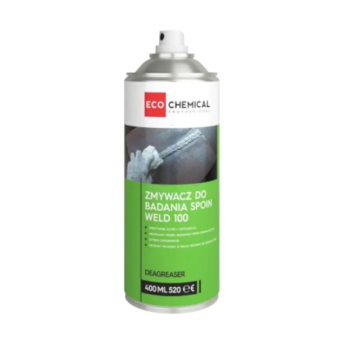 zmywacz weld.jpgZmywacz do badania spoin WELD 100 spray 400ml