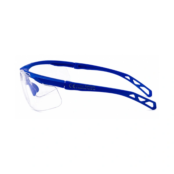 Okulary ochronne robocze BHP bezbarwne Brightside