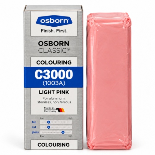 Pasta polerska Osborn C3000 jasnoróżowa do INOX aluminium cynku .jpg