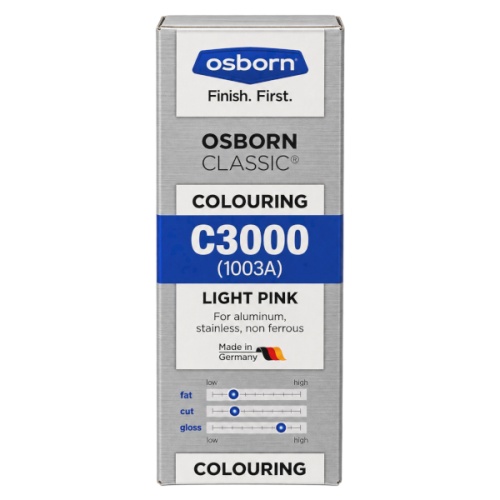 Pasta polerska Osborn C3000 jasnoróżowa do INOX aluminium cynku .jpg