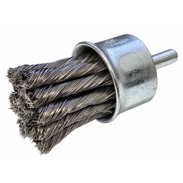 Szczotka pędzelkowa fi 30 mm drut stalowy splatany 0,35 mm trzpień 6 mm.jpg