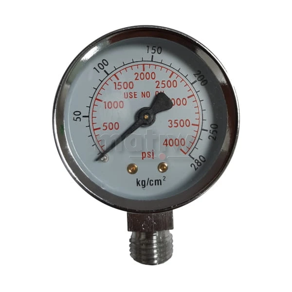 MANOMETR 52mm CO2/Ar REDUKTORA Z ROTAM. I PODGRZE