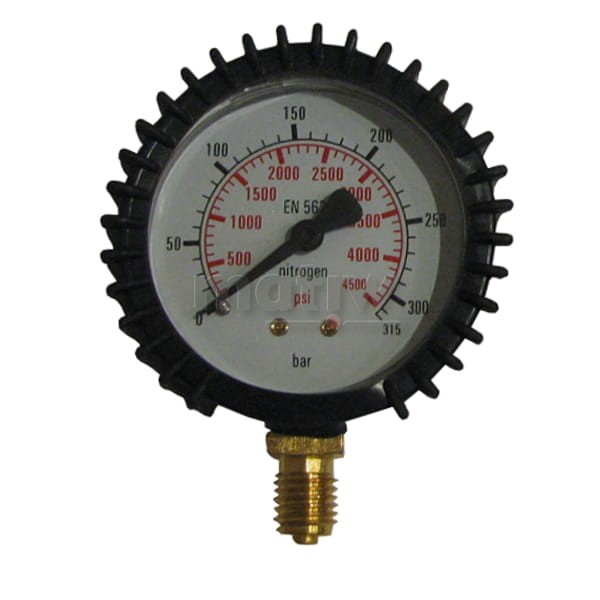 manometr reduktora azot 315 bar m12x1,5  63 mm, materiały spawalnicze, matiw tychy

